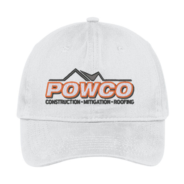 POWCO - Brushed Twill Low Profile Cap Thumbnail